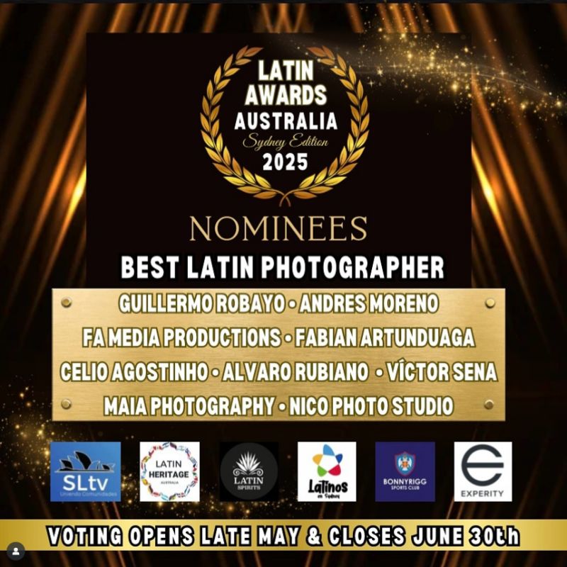 Best Latin Photographer Nominee 2025